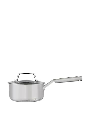 Ninja Foodi ZEROSTICK Stainless Steel 16cm Saucepan with Lid