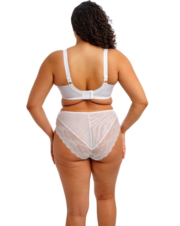 Elomi Lucie High Leg Knicker White