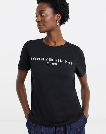 Tommy Hilfiger Logo Short Sleeve Crew Neck