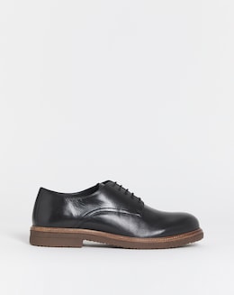 Leather Derby Shoe Wide Fit