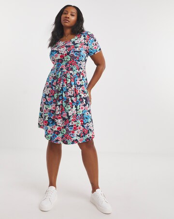 Joe Browns Kate Floral Jersey Mini Dress