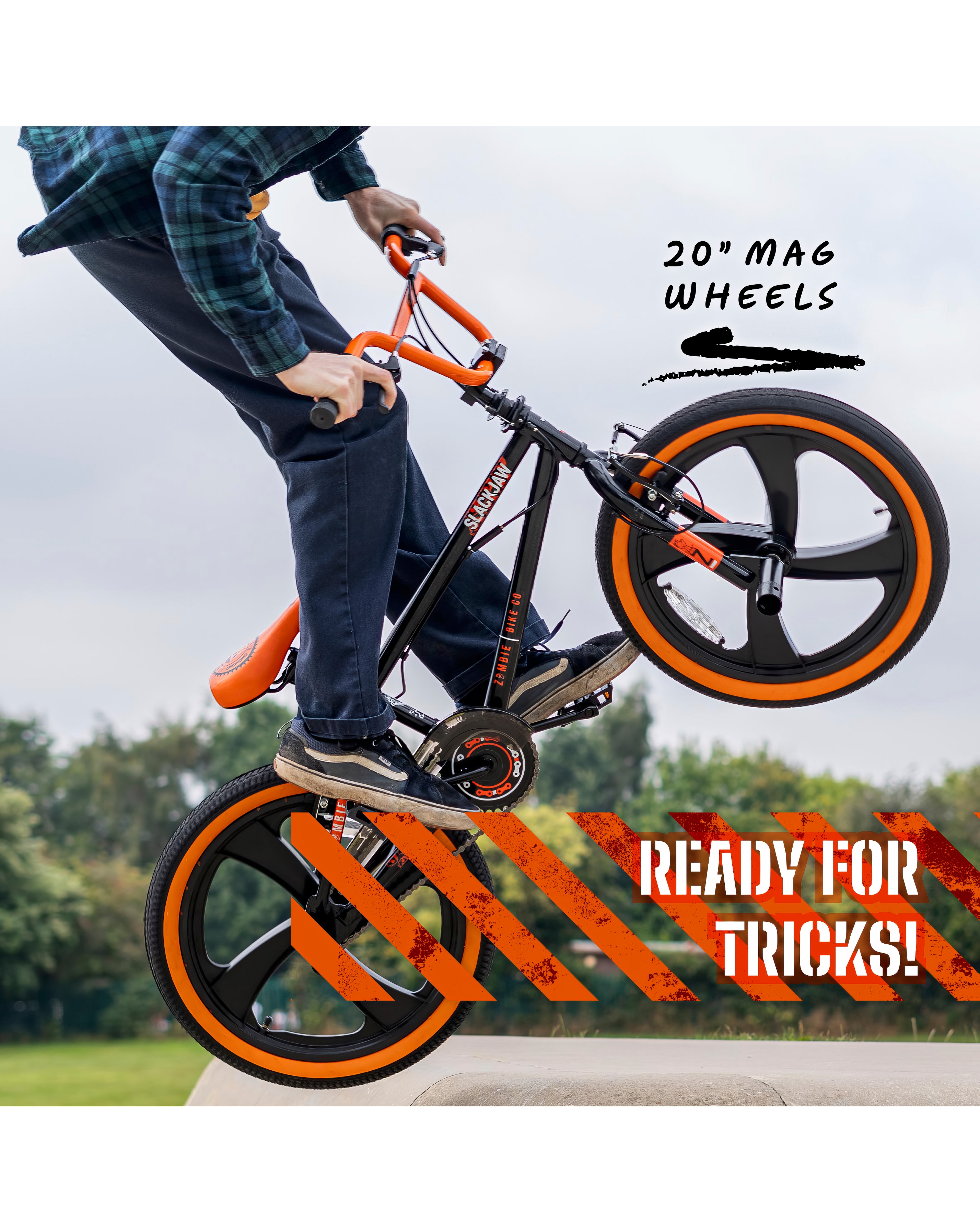 Zombie Slackjaw Kids Bike - 20 inch wheel | JD Williams