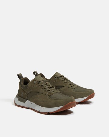 Timberland Voyager Park Low Lace Sneaker - Dark Green