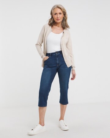 Julipa Cropped Stretch Slim Leg Jean