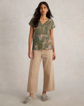 White Stuff Nelly Notch Neck Tee