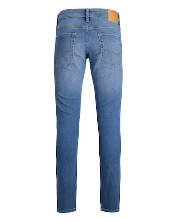 Jack & Jones Glenn Sim Fit Jeans - Blue Denim