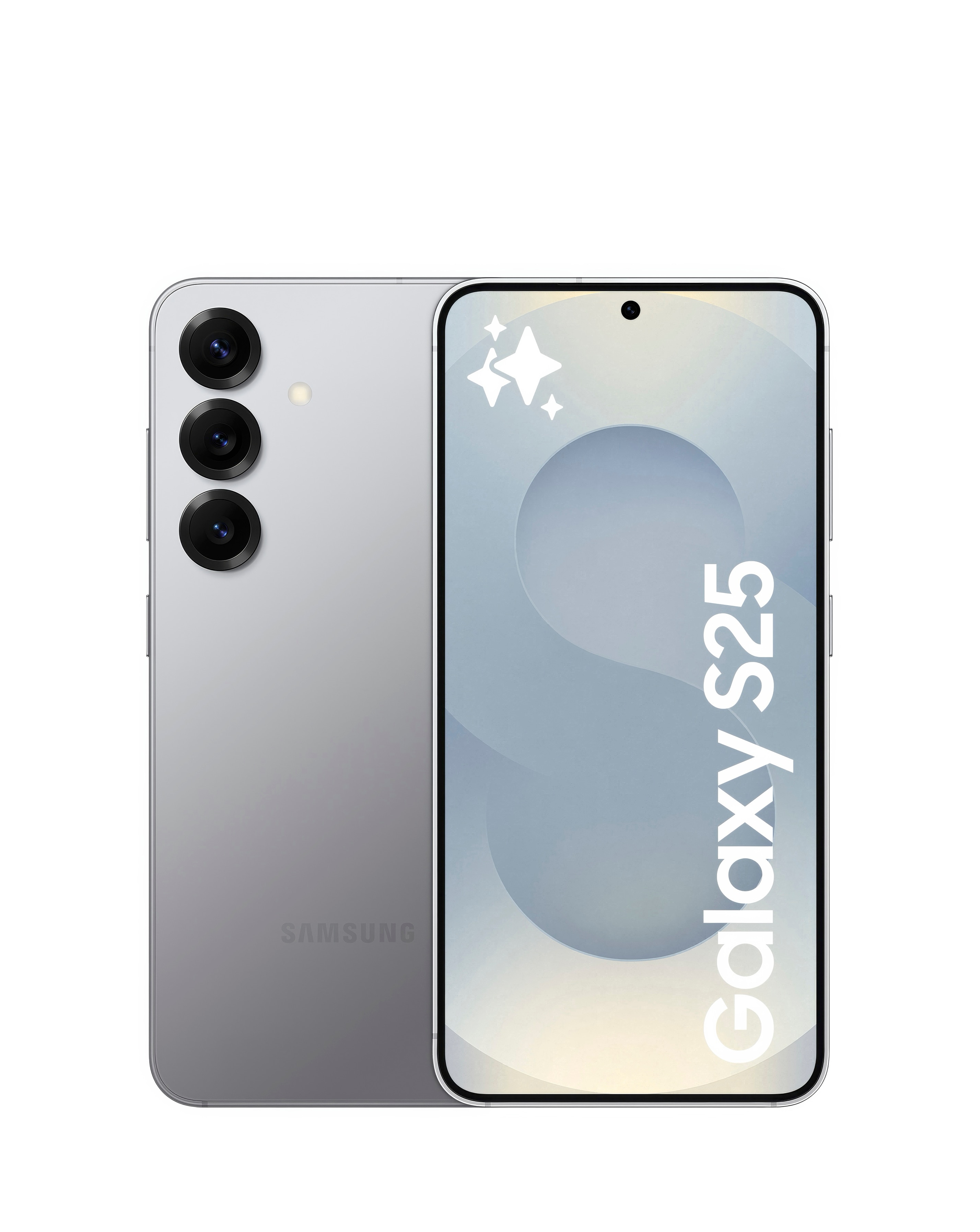 Samsung Galaxy S25 256GB - Silver Shadow | JD Williams