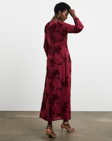 Joanna Hope Textured Floral Dress