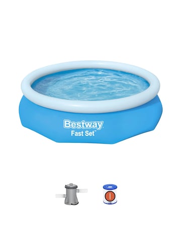 Bestway 10 Foot Fast Set Pool and Filter Pump