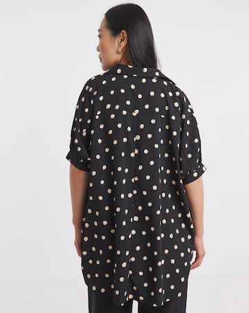 Printed Oversized Blouse