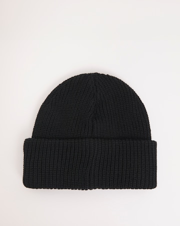 Snowdonia Black Beanie