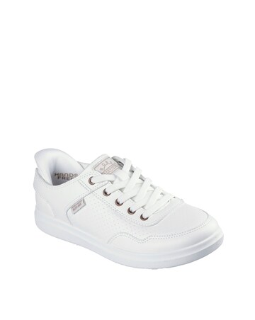 Skechers White Bobs D'Vine Slip In Trainer- Standard Fit (D)