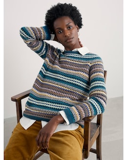 Seasalt Cornwall Percella Cove Merino Wool Jumper