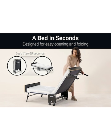 Jay-Be Grand Folding Bed with e-Pocket Mattress - Single