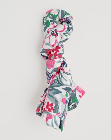 Seasalt Cornwall Larissa Shirt Garden Flowers Chalk