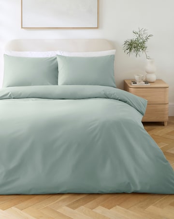 Non Iron Plain Dye Housewife Pillowcase Pair