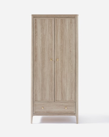 Julipa Charlotte Double Wardrobe