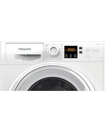 Hotpoint NSWM 864CWUKN, 8kg, 1600rpm Washing Machine - White + install