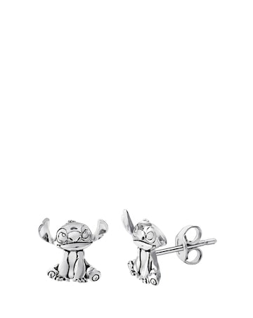 Disney Lilo & Stitch Silver Stud Earrings