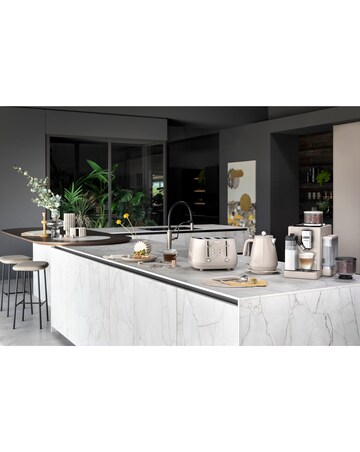 De'Longhi Eclettica CTY4003.BG Beige 4 Slice Toaster