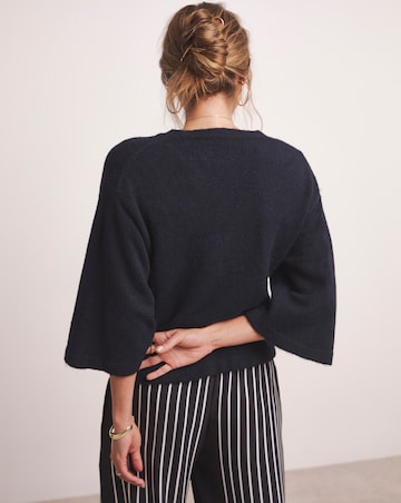 Anthology V Neck Half Sleeve Jumper