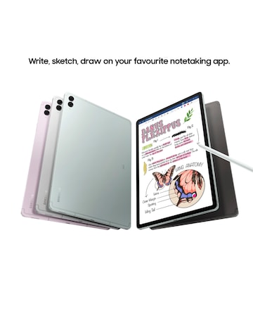 Samsung Galaxy Tab S9 FE+ 12.4in 128GB WiFi Tablet - Grey