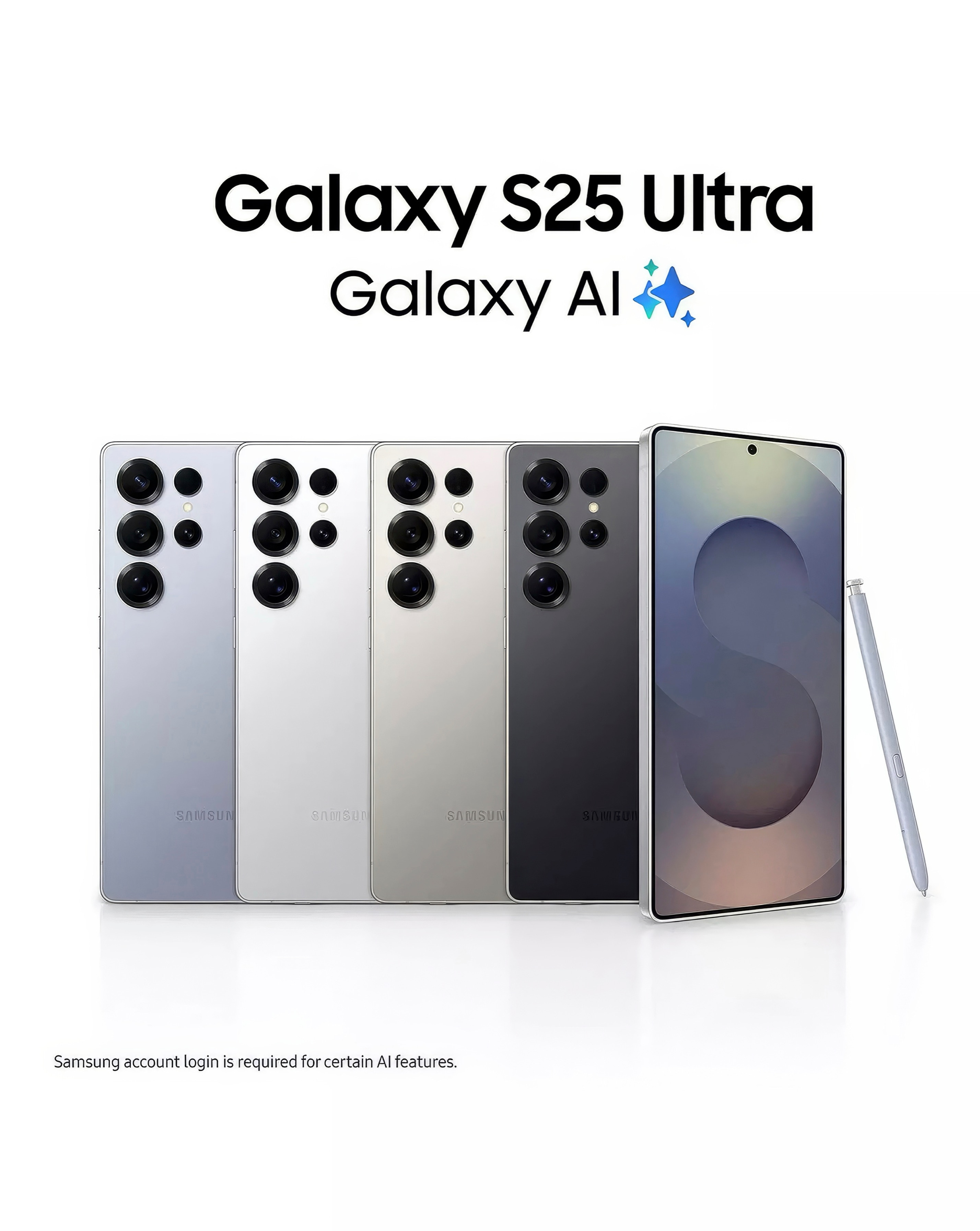Samsung Galaxy S25 Ultra 512GB - Titanium Black | JD Williams