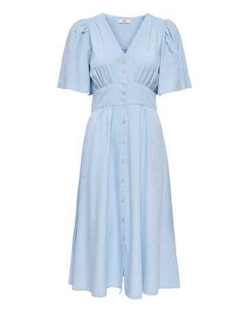 Jdy Nora Half Sleeve Woven Midi Dress