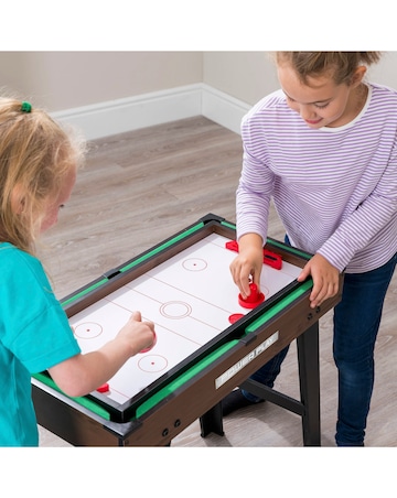 4 in 1 Stand Up Games Table - Dark Brown