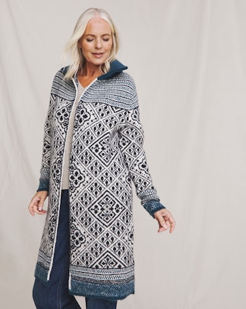 Julipa Tile Print Coatigan