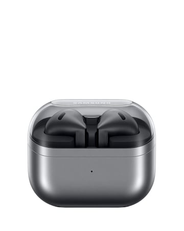 Samsung Galaxy Buds3 Wireless Earbuds - Silver - Galaxy AI