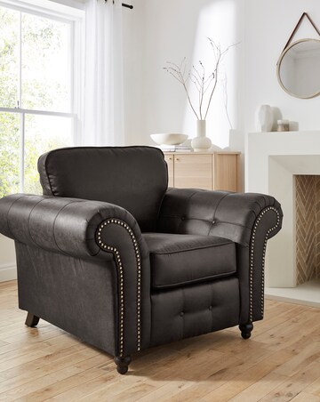 Oakland Faux Leather Chair