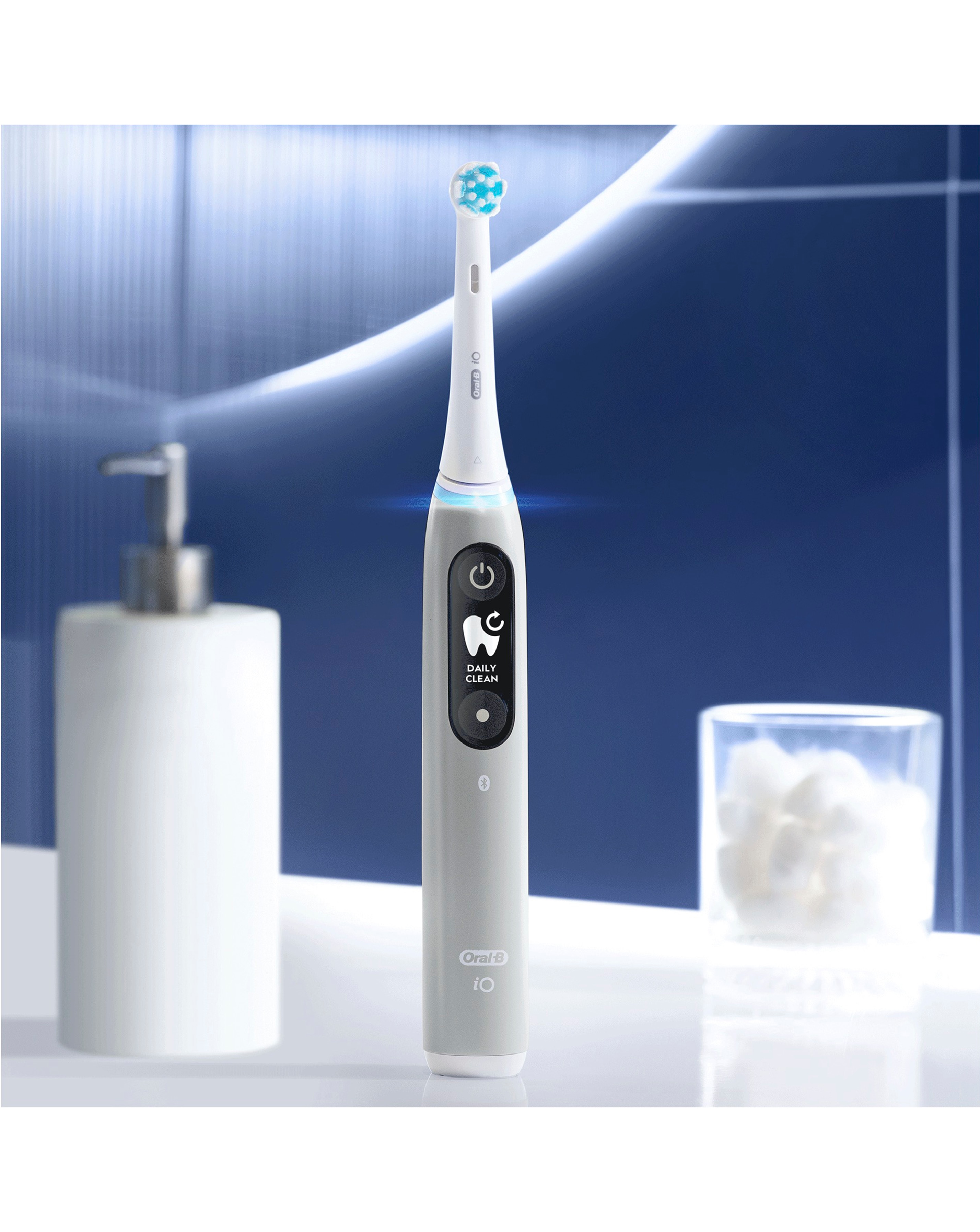 Oral-B iO6 Grey Opal Electric Toothbrush + Travel Case | JD Williams