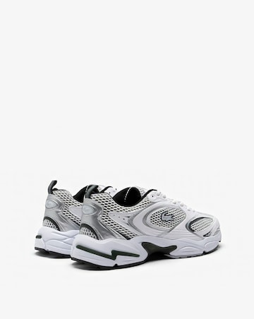 Lacoste Storm 96 Trainers - White/Dark Green