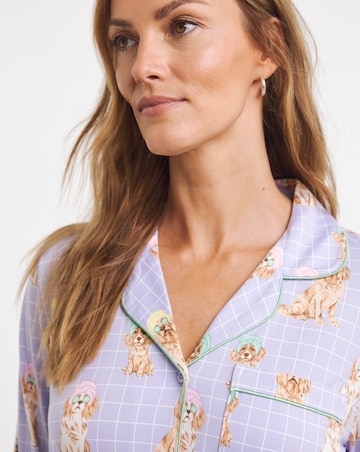 Chelsea Peers Classic Long Button Up Set