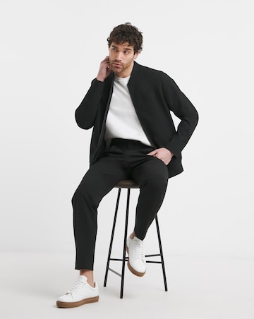 Premium Tailored Stretch Bomber Jacket