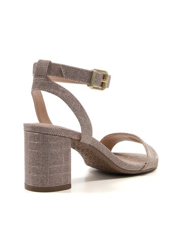 Dune Meye Block Heel Sandals Standard D Fit