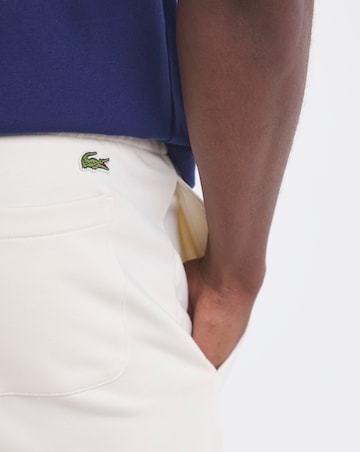Lacoste Tennis Logo Sweat Short - Off White