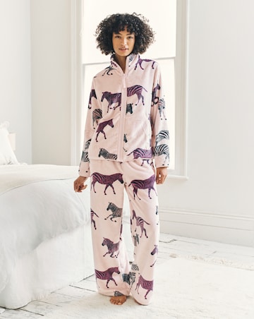 Chelsea Peers Zip Up Fleece Lounge Set