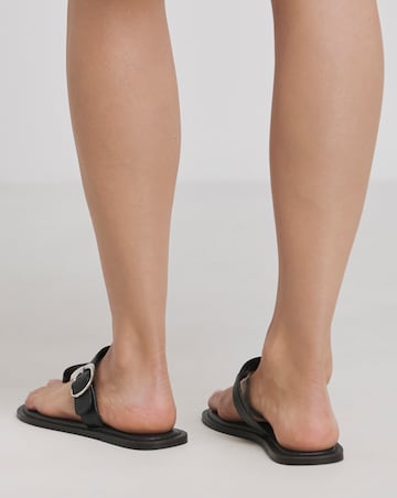 Fortune Leather Toe Post Sandals - Extra Wide Fit (EEE)