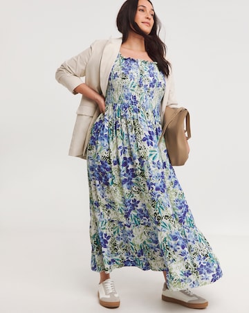 Joe Browns Shirred Animal Instinct Maxi Dress