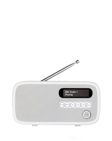 VQ Dexter DAB/FM Radio - Oak | JD Williams