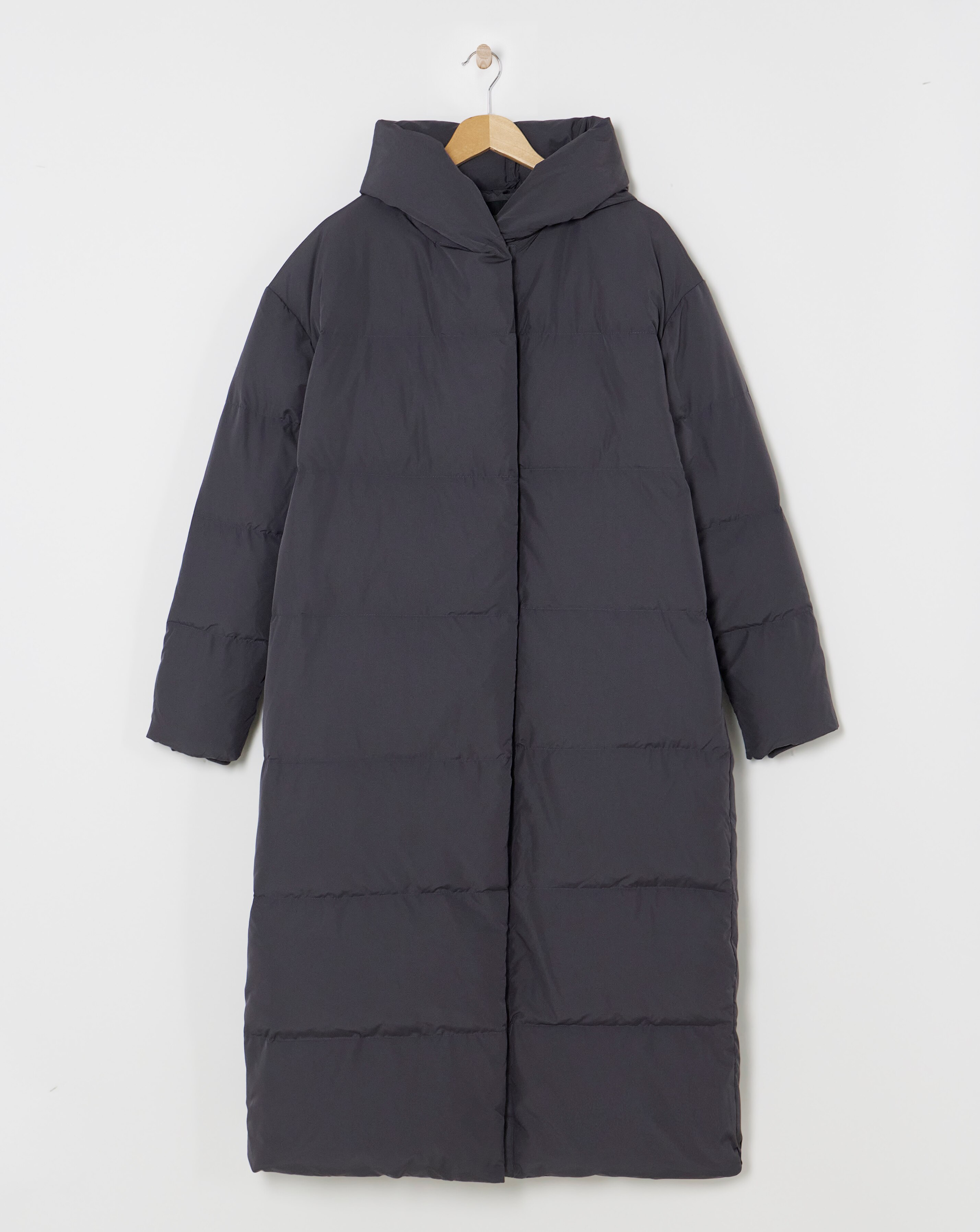 Anthology Charcoal Feather & Down Padded Coat