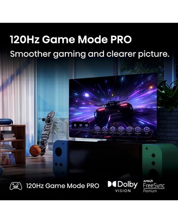 Hisense 65A85QTUK 65in OLED 4K Ultra HD HDR Smart TV