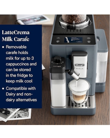 De'Longhi EXAM440.55.G Rivelia Fully Automatic Bean to Cup Coffee Machine