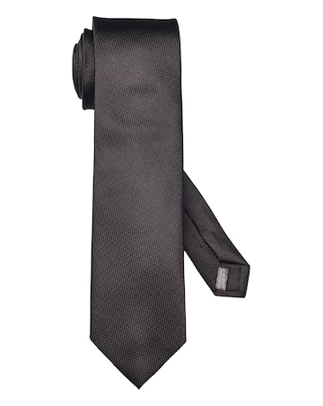 Black Plain Tie