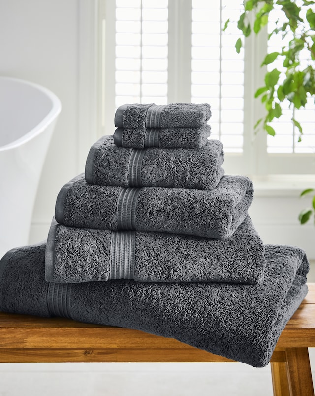 Egyptian Cotton 600GSM Towel - Anthracite