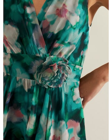 Phase Eight Chiffon Printed Wrap Dress