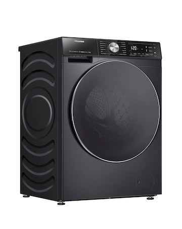 Hisense 5S Series WF5S1245BB 12kg Auto Dosing Washing Machine - Black