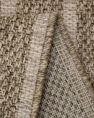 Indoor Outdoor Natural Stripe Rug
